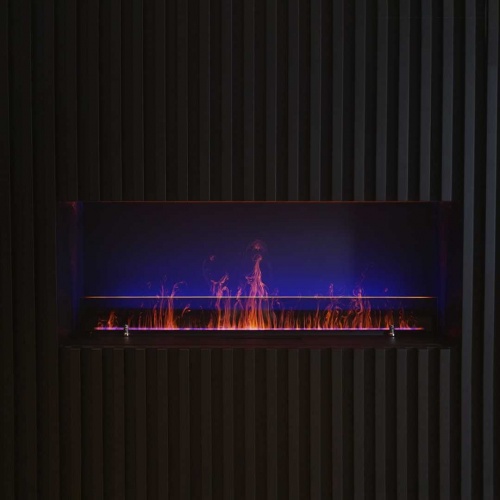 Электроочаг Schönes Feuer 3D FireLine 1200 Blue (с эффектом cинего пламени) в Краснодаре