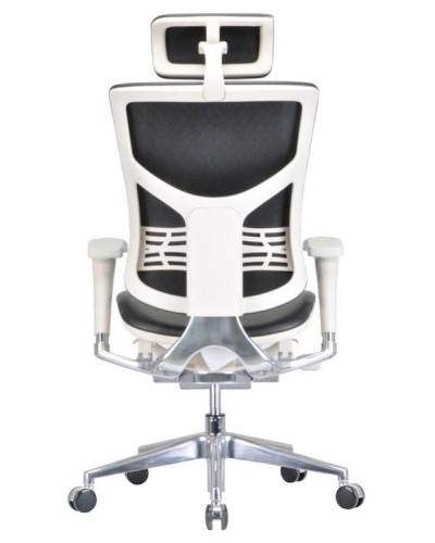 Ортопедическое кресло Expert Star Leather Серое