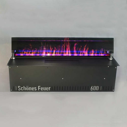 Электроочаг Schönes Feuer 3D FireLine 600 Blue (с эффектом cинего пламени) в Краснодаре