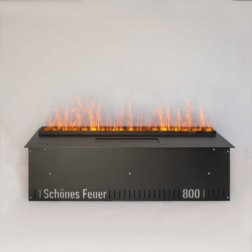Электроочаг Schönes Feuer 3D FireLine 800 со стальной крышкой в Краснодаре